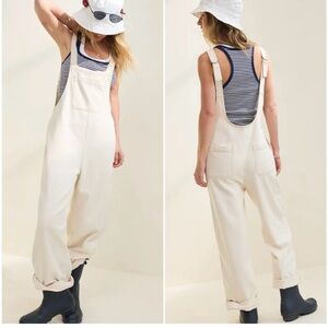 Aerie Cream Women's Overalls